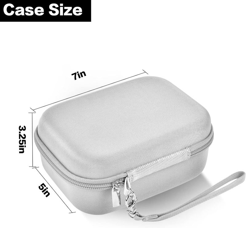 Comecase حافظة فلاش USB، محرك أقراص، حامل بطاقة الذاكرة SD SDXC SDHC، حقيبة تخزين ملحقات إلكترونية لمنتجات SanDisk/SamData/Samsung/TOPESEL/PNY/Memory Stick/YubiKey - رمادي - Image 5